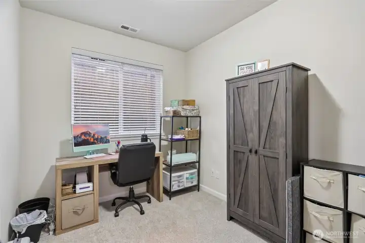Downstairs office/den