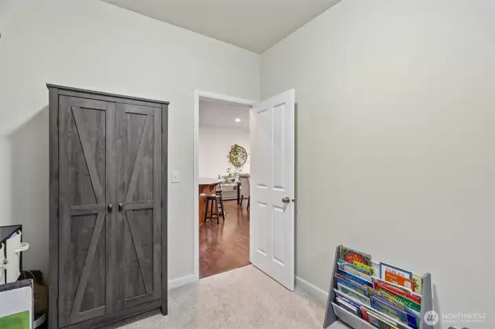 Downstairs office/den