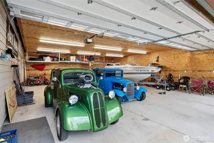 2nd and 3rd Bays of Detached Garage