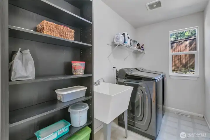 Main Floor Laundry room