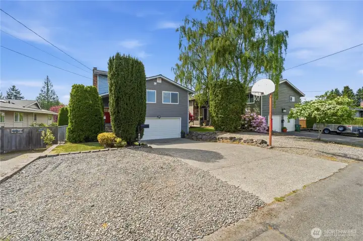 A rare city find, the property also boasts massive off-street parking for six or more vehicles accommodating a boat, van or smaller RV.