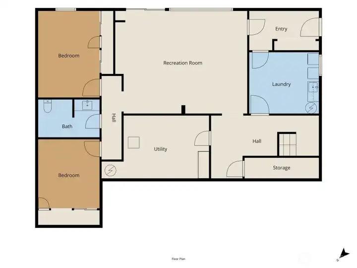 Lower Floor Layout