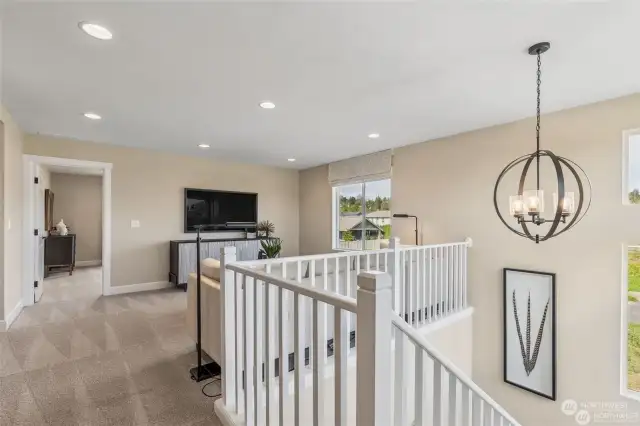 Photo from model home - same floor plan - same community