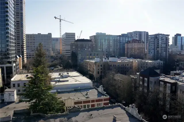 View from Balcony to South