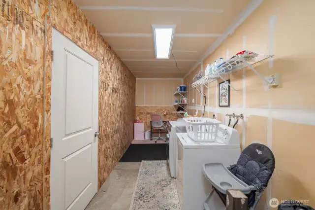Laundry area