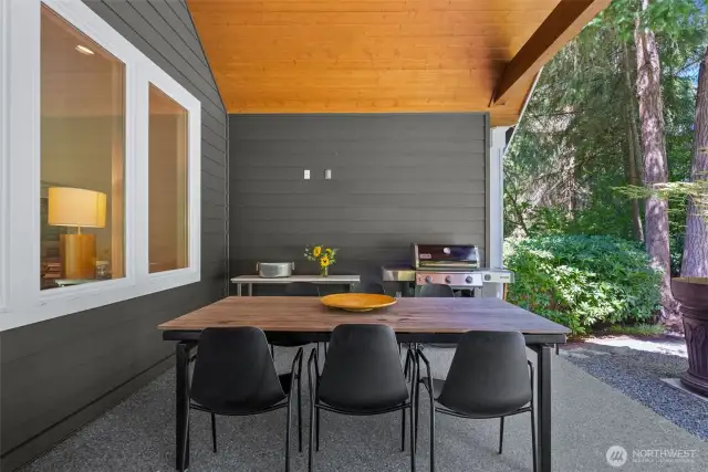 outdoor covered space