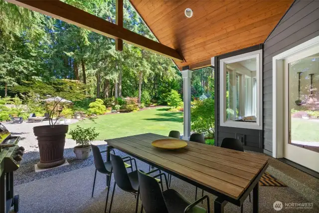 outdoor covered space