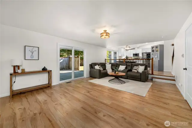 Spacious family room!