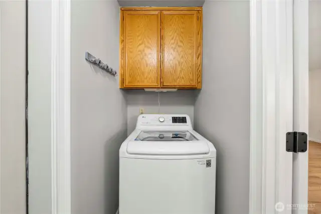 Washer and dryer stay!