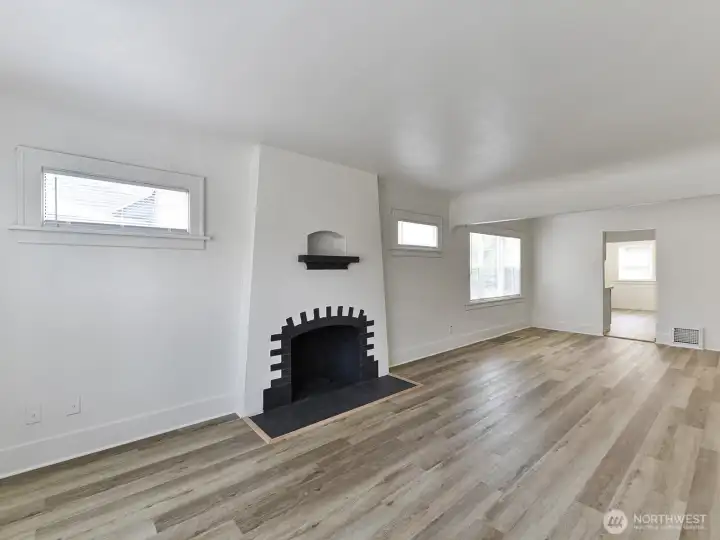 art deco fireplace