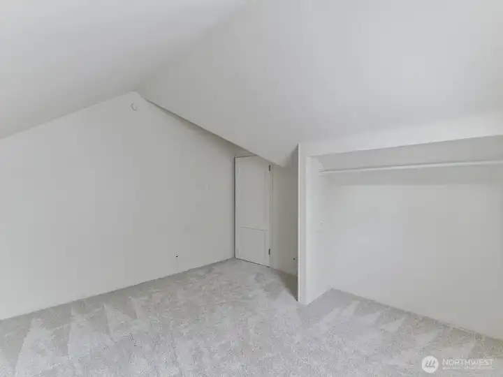 two twin upstairs bedrooms