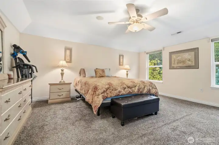 Bedroom, Owner's Suite - Ceiling Fan