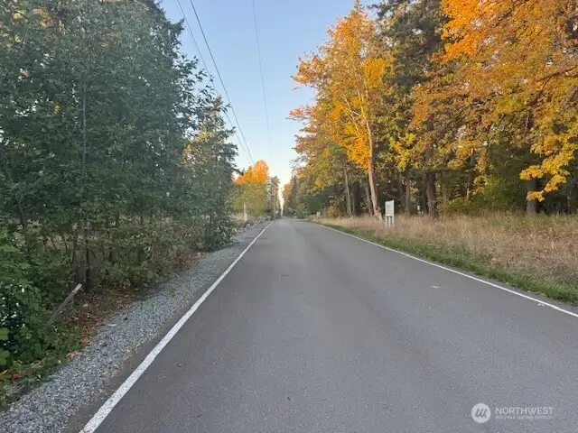 North facing picture taken from south end of 52nd Ave. S. - 52nd Ave. S. is a dead-end street that currently serves just one (1) home at this time and will eventually serve just nine (9) homes.