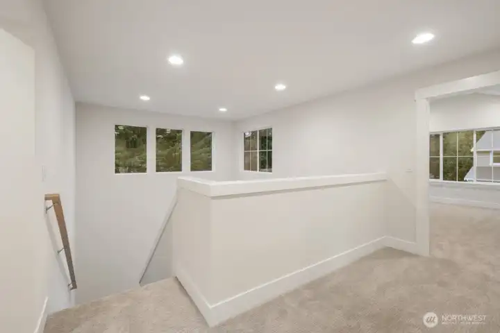 light filled landing