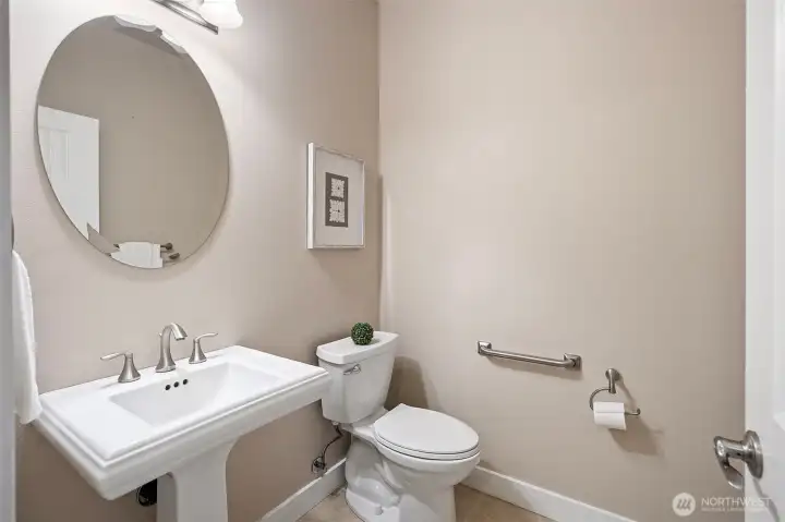 Powder room.
