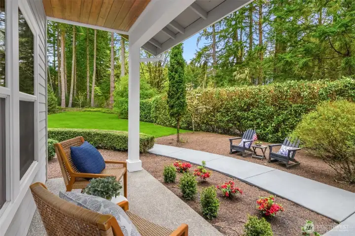 A classic New England-inspired exterior, thoughtfully maintained and quietly welcoming—offering a sense of place before you even step inside.