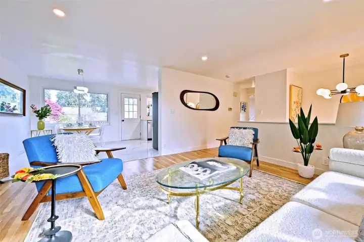 Upstairs living room