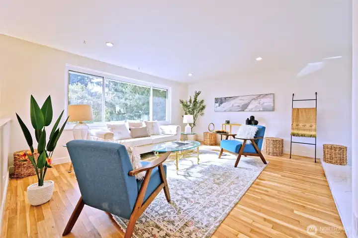 Upstairs living room