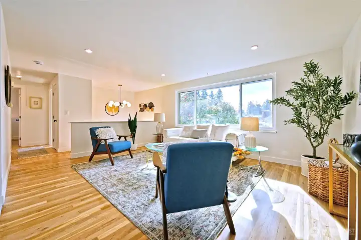 Upstairs living room