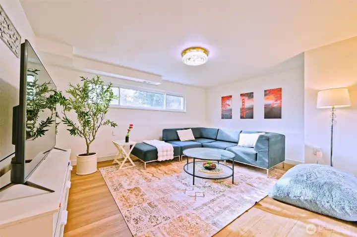 family room downstairs