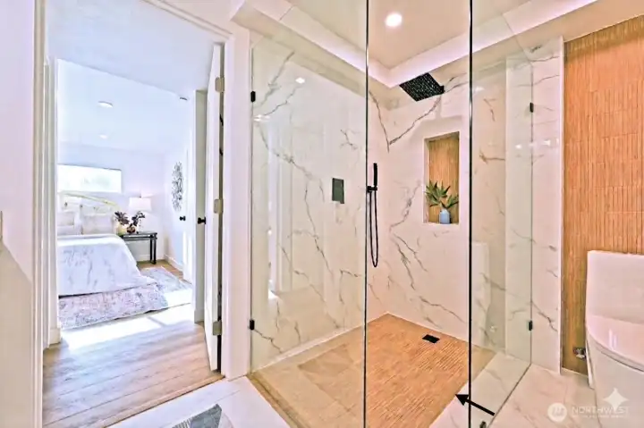 Primary bathroom downstairs