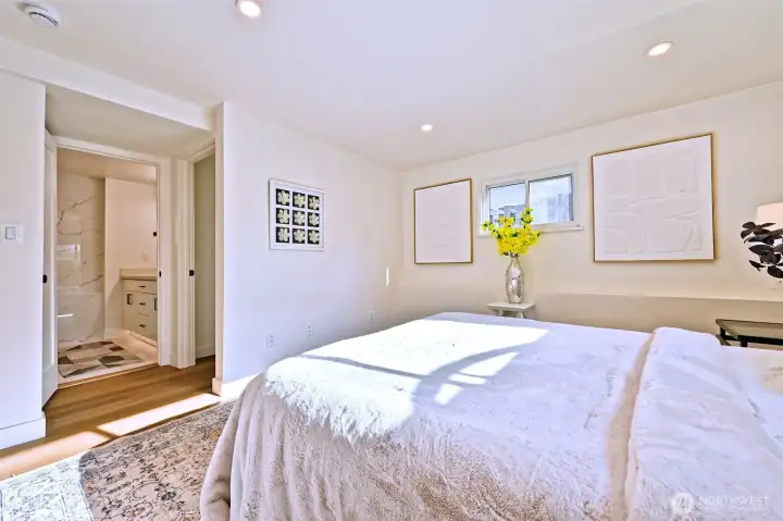 Primary bedroom downstairs