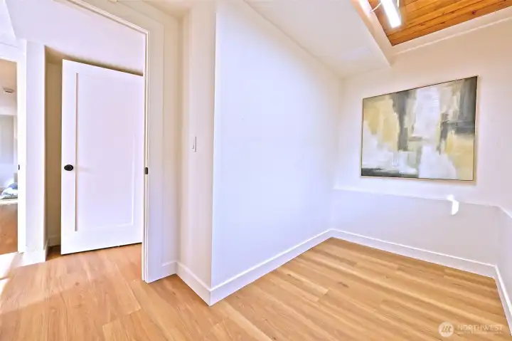 Primary walk in closet