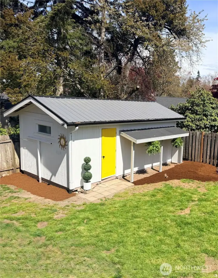 Backyard shed