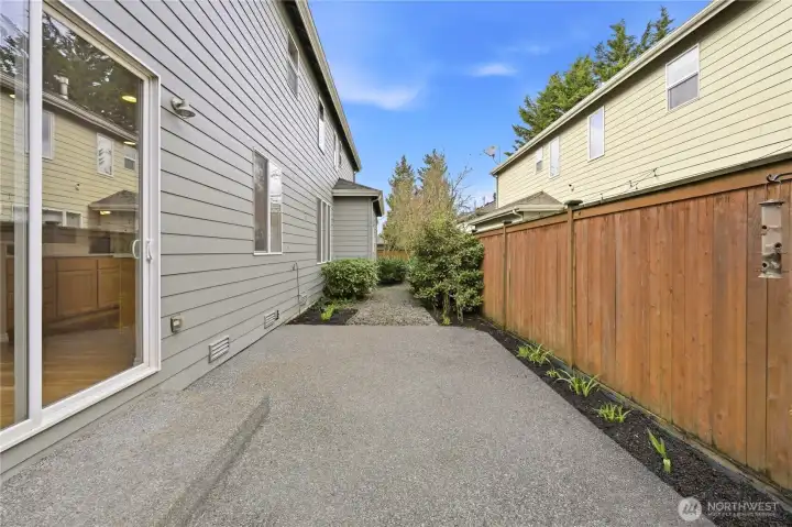 Outside Patio, great for BBQ's