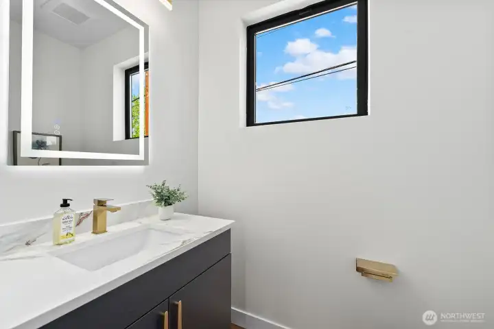 Main level bathroom Main level bathroom