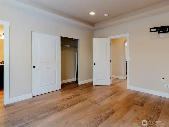 Bedroom on the main floor with a full bath Bedroom on the main floor with a full bath