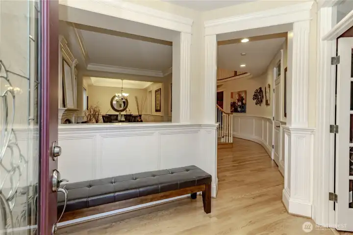 Entry sitting