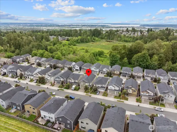 A sneak peek at the incredible mountain views and sound views from the 2nd story of this home! A sneak peek at the incredible mountain views and sound views from the 2nd story of this home!