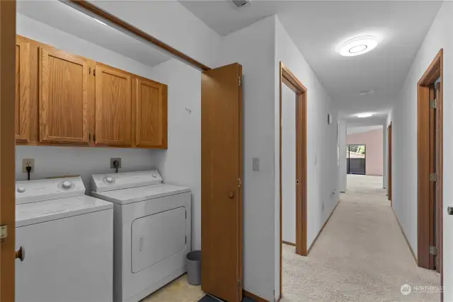 Laundry Rm, just off garage entrance