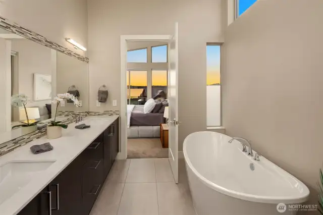 5 piece primary bath.