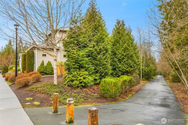 Enjoy meandering trails throughout the community.