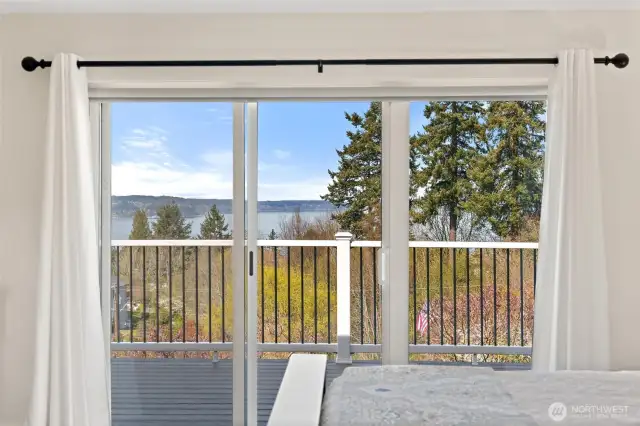 Deck Access from Primary Bedroom