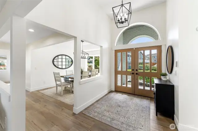 Entry and Dining Room