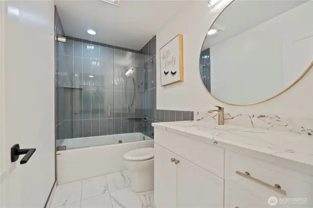 Custom spare bathroom