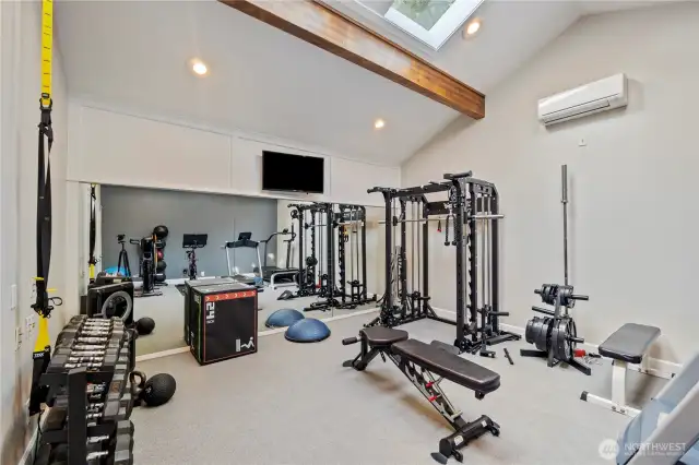 Community gym recently updated