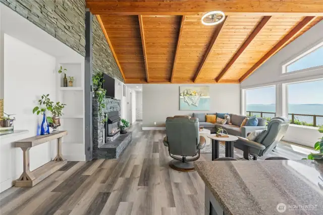 Open floor plan