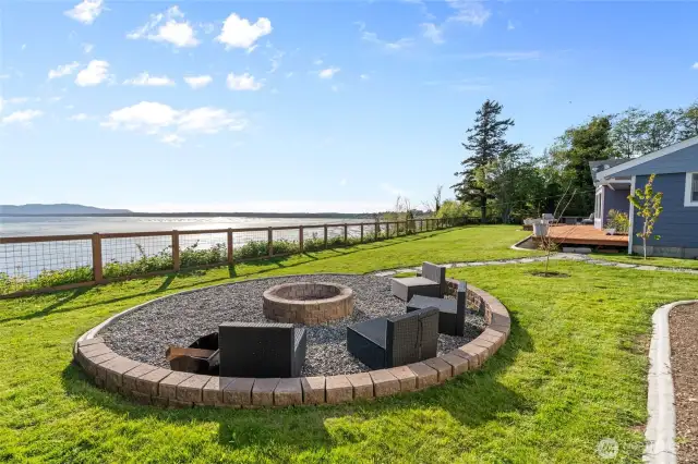 Massive fire pit