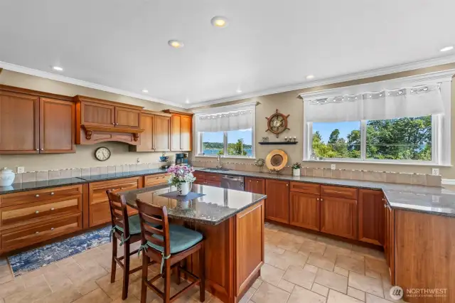 Lot of counter space.