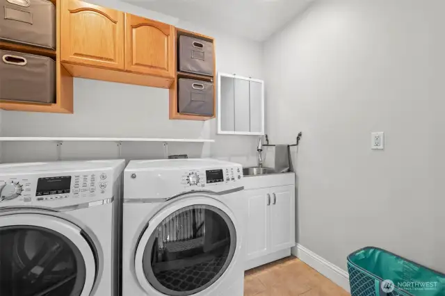 Laundry room.