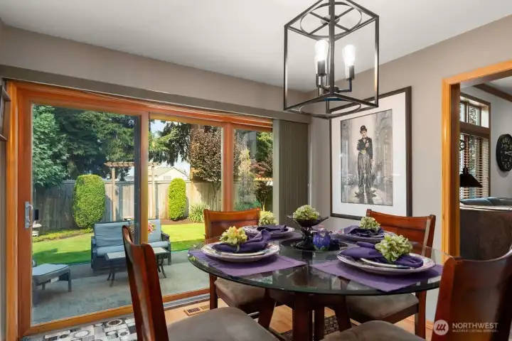 Oversized sliding glass door
