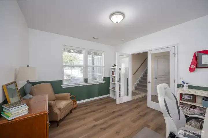 Downstairs office or 5th bedroom