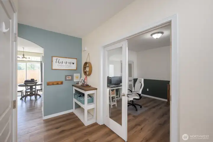 Downstairs office or 5th bedroom