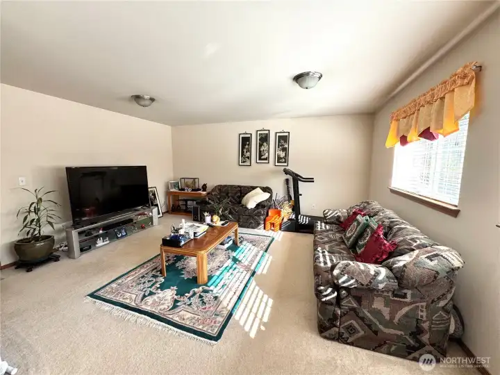 Bonus family room Spacious and Bright.