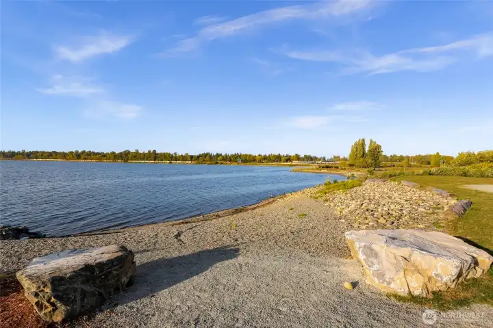 Swimming access at the park.