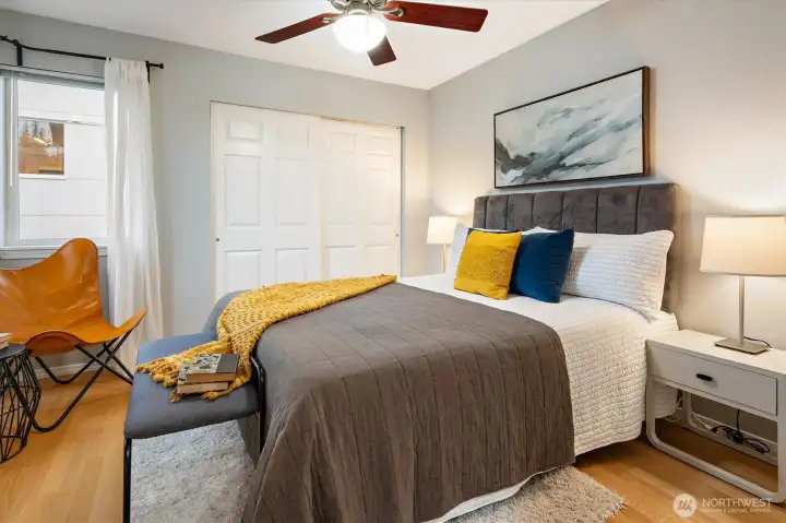 Primary bedroom en suite.